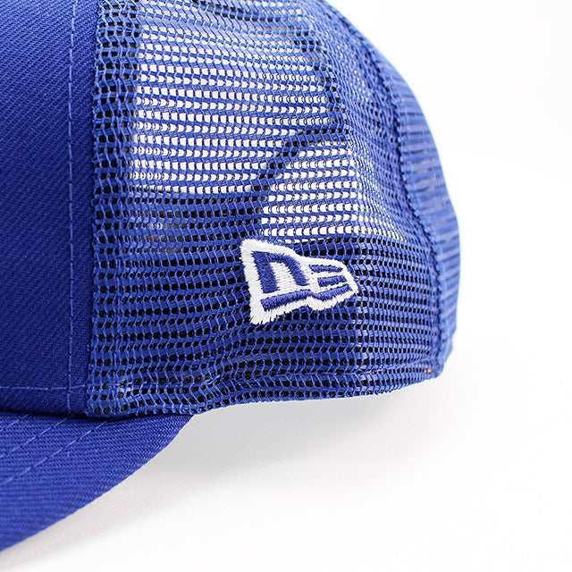 ニューエラ メッシュキャップ LP9FIFTY ブルックリン ドジャース MLB TRUCKER MESH CAP BLUE