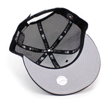 ニューエラ メッシュキャップ LP9FIFTY シカゴ ホワイトソックス MLB TRUCKER MESH CAP BLACK