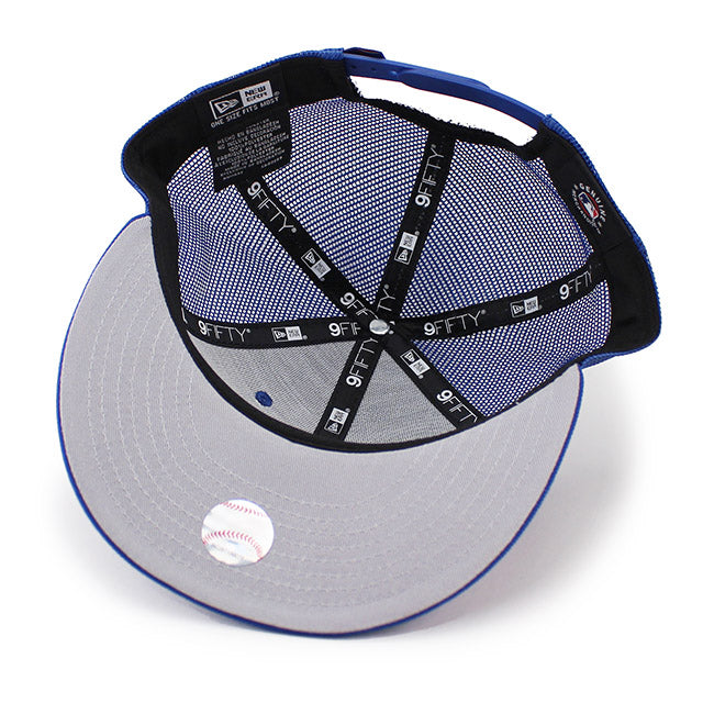 ニューエラ メッシュキャップ LP9FIFTY シカゴ カブス MLB TRUCKER MESH CAP BLUE