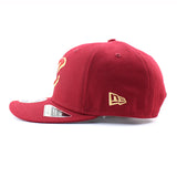 ニューエラ キャップ 9SEVENTY ストレッチ スナップバック クリーブランド キャバリアーズ NBA STRETCH SNAPBACK CAP BURGUNDY