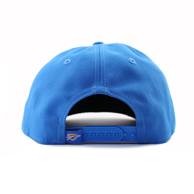 ニューエラ キャップ 9SEVENTY ストレッチ スナップバック オクラホマシティ サンダー NBA STRETCH SNAPBACK CAP BLUE