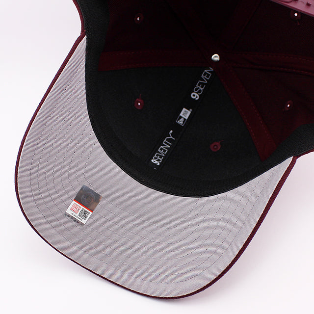 ニューエラ キャップ 9SEVENTY ストレッチ スナップバック アリゾナ ステイト サンデビルズ NCAA STRETCH SNAPBACK CAP MAROON