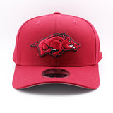 ニューエラ キャップ 9SEVENTY ストレッチ スナップバック アーカンソー レイザーバックス NCAA STRETCH SNAPBACK CAP CARDINAL
