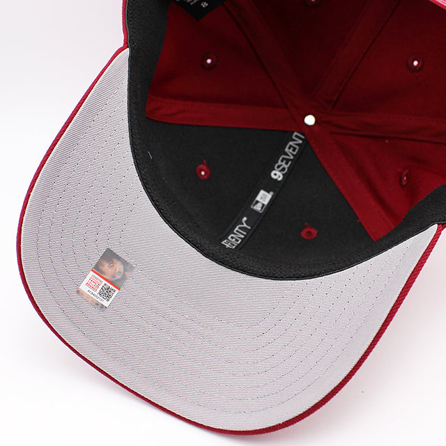 ニューエラ キャップ 9SEVENTY ストレッチ スナップバック アーカンソー レイザーバックス NCAA STRETCH SNAPBACK CAP CARDINAL