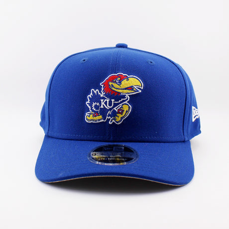 ニューエラ キャップ 9SEVENTY ストレッチ スナップバック カンザス ジェイホークス NCAA STRETCH SNAPBACK CAP BLUE