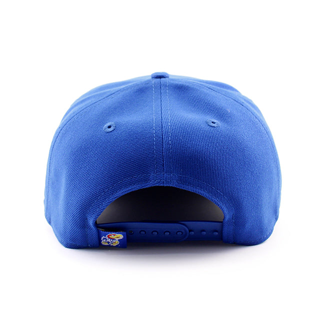 ニューエラ キャップ 9SEVENTY ストレッチ スナップバック カンザス ジェイホークス NCAA STRETCH SNAPBACK CAP BLUE