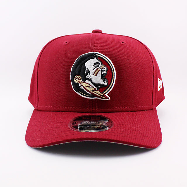 ニューエラ キャップ 9SEVENTY ストレッチ スナップバック フロリダステイト セミノールズ NCAA STRETCH SNAPBACK CAP MAROON