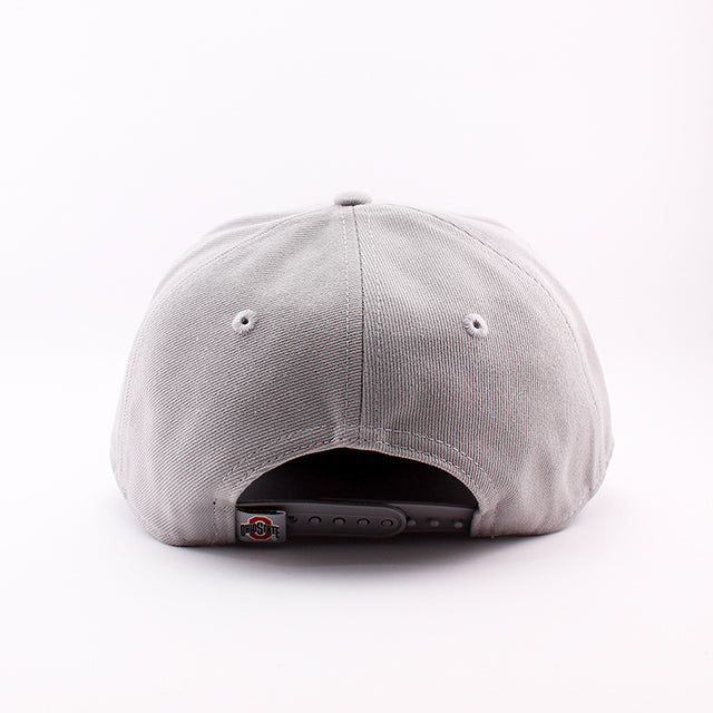 ニューエラ キャップ 9SEVENTY ストレッチ スナップバック オハイオステイト バックアイズ NCAA STRETCH SNAPBACK CAP GREY