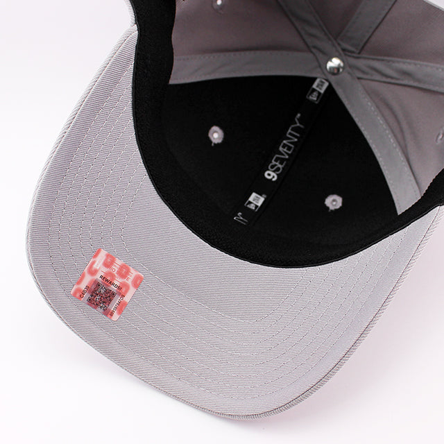 ニューエラ キャップ 9SEVENTY ストレッチ スナップバック オハイオステイト バックアイズ NCAA STRETCH SNAPBACK CAP GREY