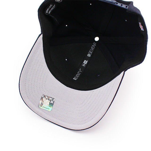 ニューエラ キャップ 9SEVENTY ストレッチ スナップバック ヒューストン テキサンズ NFL STRETCH SNAPBACK CAP NAVY