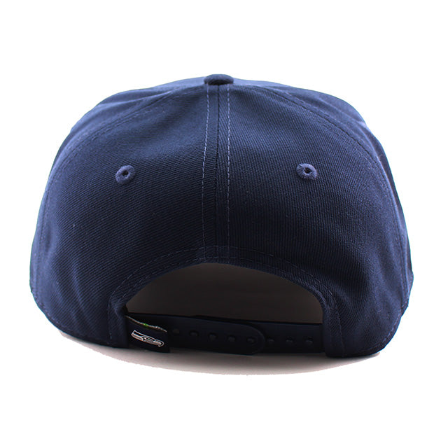 ニューエラ キャップ 9SEVENTY ストレッチ スナップバック シアトル シーホークス NFL STRETCH SNAPBACK CAP NAVY