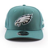 ニューエラ キャップ 9SEVENTY ストレッチ スナップバック フィラデルフィア イーグルス NFL STRETCH SNAPBACK CAP GREEN