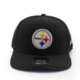 ニューエラ キャップ 9SEVENTY ストレッチ スナップバック ピッツバーグ スティラーズ NFL STRETCH SNAPBACK CAP BLACK