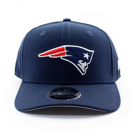 ニューエラ キャップ 9SEVENTY ストレッチ スナップバック ニューイングランド ペイトリオッツ NFL STRETCH SNAPBACK CAP NAVY