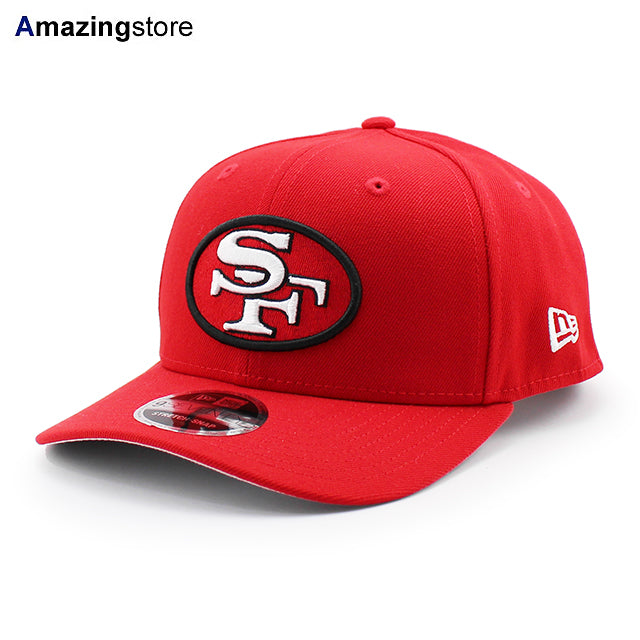 ニューエラ キャップ 9SEVENTY ストレッチ スナップバック サンフランシスコ 49ERS NFL STRETCH SNAPBACK CAP RED