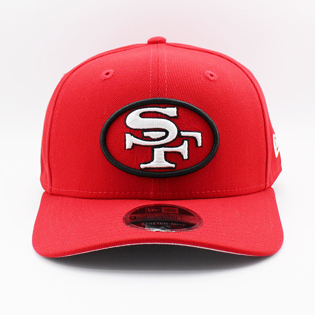 ニューエラ キャップ 9SEVENTY ストレッチ スナップバック サンフランシスコ 49ERS NFL STRETCH SNAPBACK CAP RED