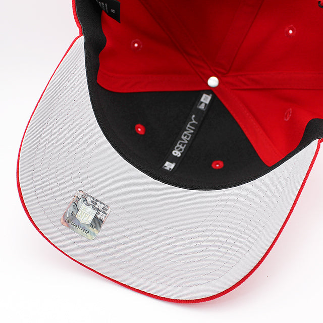 ニューエラ キャップ 9SEVENTY ストレッチ スナップバック サンフランシスコ 49ERS NFL STRETCH SNAPBACK CAP RED