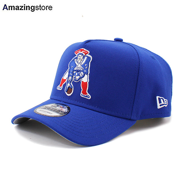 ニューエラ キャップ 9FORTY スナップバック ニューイングランド ペイトリオッツ NFL A-FRAME SNAPBACK CAP BLUE