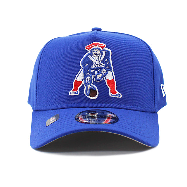 ニューエラ キャップ 9FORTY スナップバック ニューイングランド ペイトリオッツ NFL A-FRAME SNAPBACK CAP BLUE