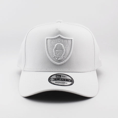 ニューエラ キャップ 9FORTY ラスベガス レイダース NFL THE A-FRAME SNAPBACK CAP WHITEOUT
