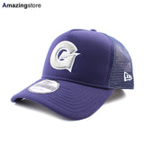 ニューエラ メッシュキャップ 9FORTY ジョージタウン ホヤス NCAA A-FRAME TRUCKER MESH CAP NAVY