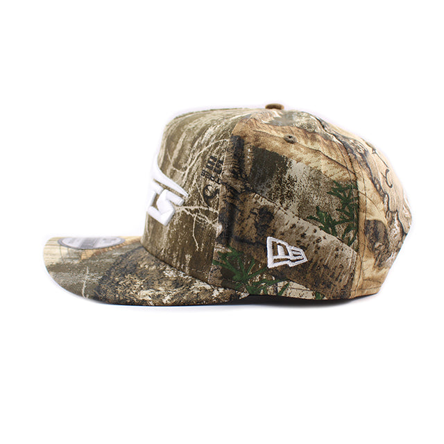 ニューエラ キャップ 9FIFTY スナップバック ニューヨーク ジェッツ NFL A-FRAME SNAPBACK CAP REAL TREE CAMO