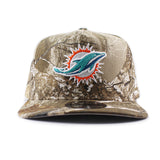 ニューエラ キャップ 9FIFTY スナップバック マイアミ ドルフィンズ NFL A-FRAME SNAPBACK CAP REAL TREE CAMO