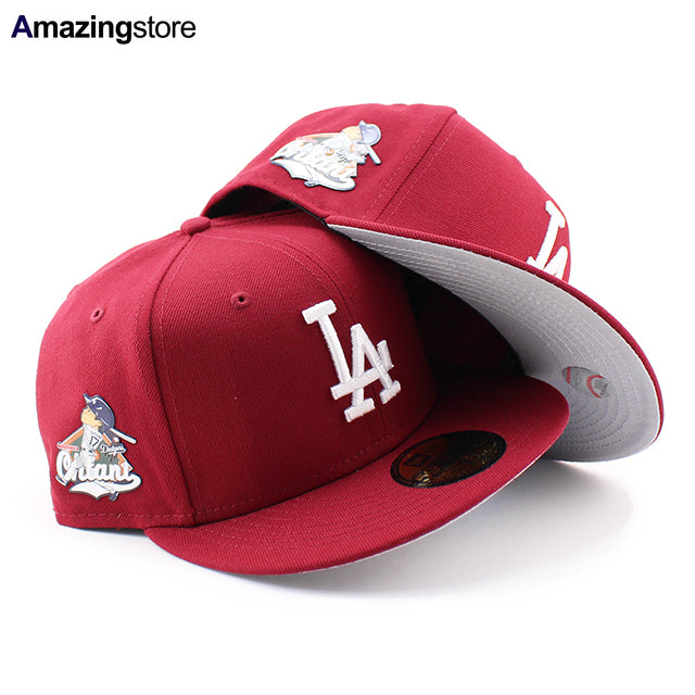 大谷翔平モデル ニューエラ 59FIFTY ロサンゼルス ドジャース MLB SHOHEI OHTANI BATTING FITTED CAP  CARDINAL