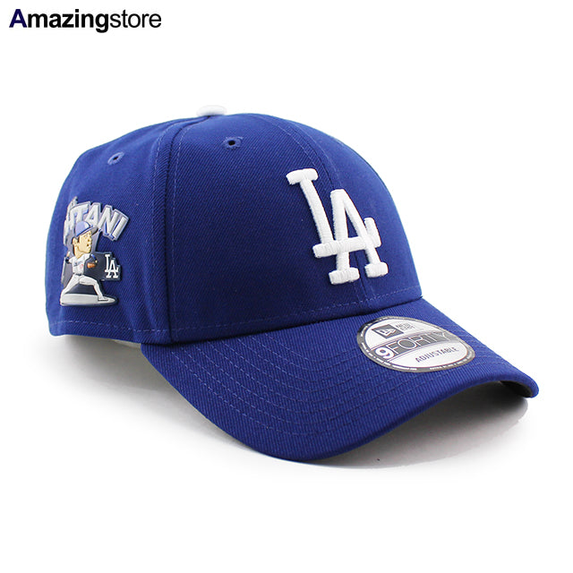 大谷翔平モデル ニューエラ 9FORTY ロサンゼルス ドジャース MLB SHOHEI OHTANI PITCHING ADJUSTABLE CAP ROYAL BLUE