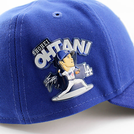 大谷翔平モデル ニューエラ 9FORTY ロサンゼルス ドジャース MLB SHOHEI OHTANI PITCHING ADJUSTABLE CAP ROYAL BLUE