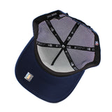 ニューエラ メッシュキャップ 9FORTY ミネソタ ティンバーウルブズ NBA A-FRAME TRUCKER MESH CAP NAVY