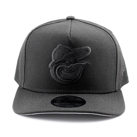 ニューエラ キャップ 9FIFTY スナップバック ボルチモア オリオールズ MLB A-FRAME SNAPBACK CAP BLACKOUT