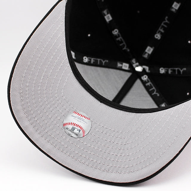 ニューエラ キャップ 9FIFTY スナップバック ボルチモア オリオールズ MLB A-FRAME SNAPBACK CAP BLACKOUT