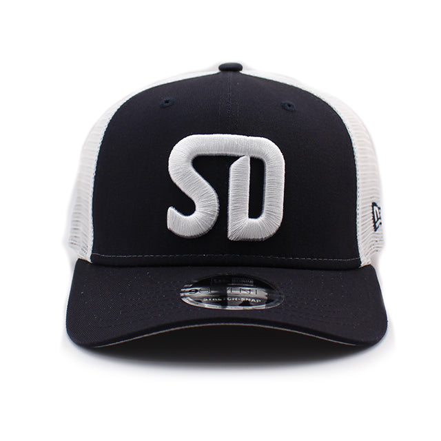 ニューエラ キャップ 9SEVENTY ストレッチ スナップバック サンディエゴ FC MLS MESH STRETCH SNAPBACK CAP NAVY