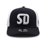 ニューエラ キャップ 9SEVENTY ストレッチ スナップバック サンディエゴ FC MLS MESH STRETCH SNAPBACK CAP NAVY
