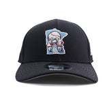 ニューエラ キャップ 9FORTY M-CROWN スナップバック ミネソタ ツインズ 2025 MLB CLUB HOUSE SNAPBACK CAP NAVY