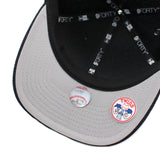 ニューエラ キャップ 9FORTY M-CROWN スナップバック ミネソタ ツインズ 2025 MLB CLUB HOUSE SNAPBACK CAP NAVY