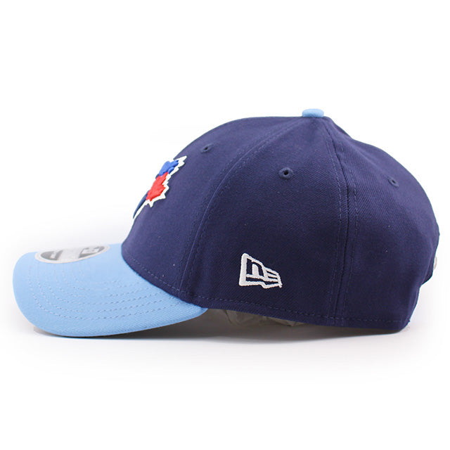 ニューエラ キャップ ストレッチ スナップバック 9FORTY トロント ブルージェイズ MLB ALTERNATE-4 STRETCH SNAPBACK CAP NAVY LT BLUE