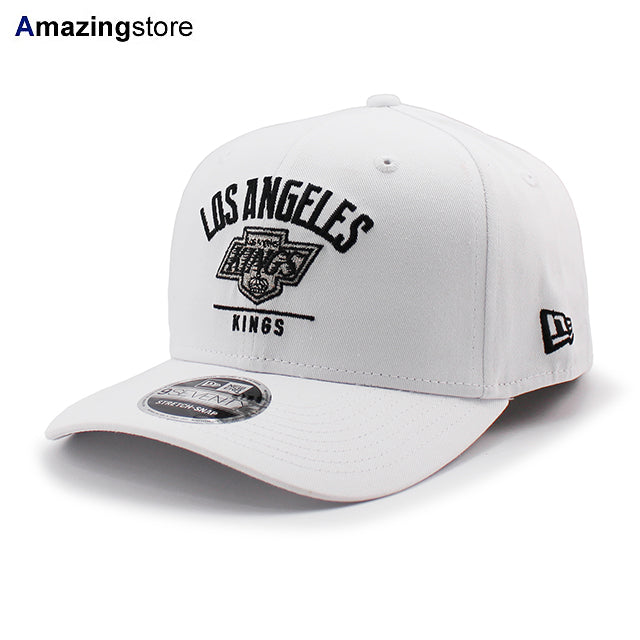 ニューエラ キャップ 9SEVENTY ストレッチ スナップバック ロサンゼルス キングス NHL STRETCH SNAPBACK CAP WHITE