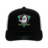 ニューエラ キャップ 9SEVENTY ストレッチ メッシュ スナップバック アナハイム ダックス NHL STRETCH MESH SNAPBACK CAP BLACK