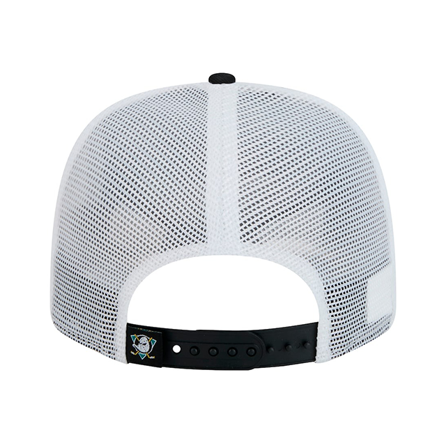 ニューエラ キャップ 9SEVENTY ストレッチ メッシュ スナップバック アナハイム ダックス NHL STRETCH MESH SNAPBACK CAP BLACK