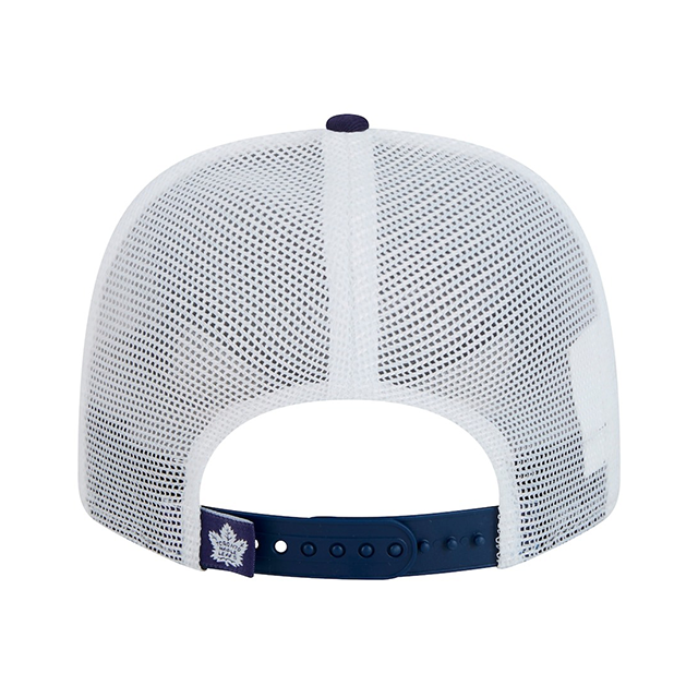 ニューエラ キャップ 9SEVENTY ストレッチ メッシュ スナップバック トロント メープル リーフス NHL STRETCH MESH SNAPBACK CAP NAVY
