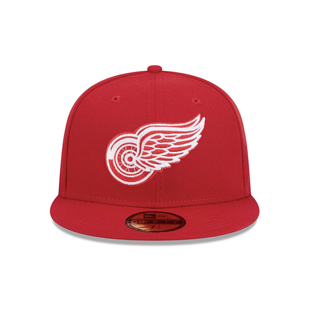 ニューエラ キャップ 59FIFTY デトロイト レッドウィングス NHL TEAM BASIC FITTED CAP RED