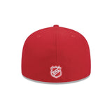 ニューエラ キャップ 59FIFTY デトロイト レッドウィングス NHL TEAM BASIC FITTED CAP RED