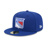 ニューエラ キャップ 59FIFTY ニューヨーク レンジャース NHL TEAM BASIC FITTED CAP BLUE