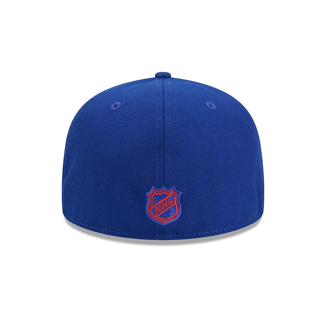 ニューエラ キャップ 59FIFTY ニューヨーク レンジャース NHL TEAM BASIC FITTED CAP BLUE