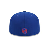 ニューエラ キャップ 59FIFTY ニューヨーク レンジャース NHL TEAM BASIC FITTED CAP BLUE