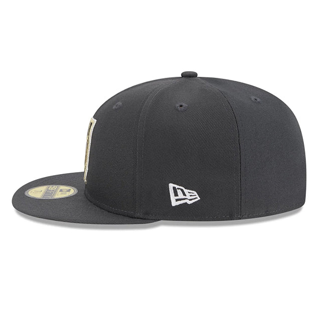 ニューエラ キャップ 59FIFTY ラスベガス ゴールデンナイツ NHL TEAM BASIC FITTED CAP GRAPHITE