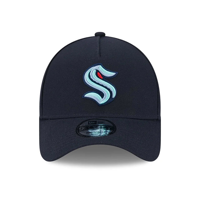 ニューエラ キャップ 9FORTY スナップバック シアトル クラーケン NHL A-FRAME SNAPBACK CAP