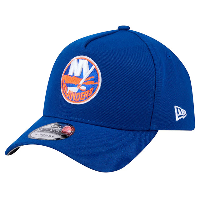 ニューエラ キャップ 9FORTY スナップバック ニューヨーク アイランダース NHL A-FRAME SNAPBACK CAP BLUE